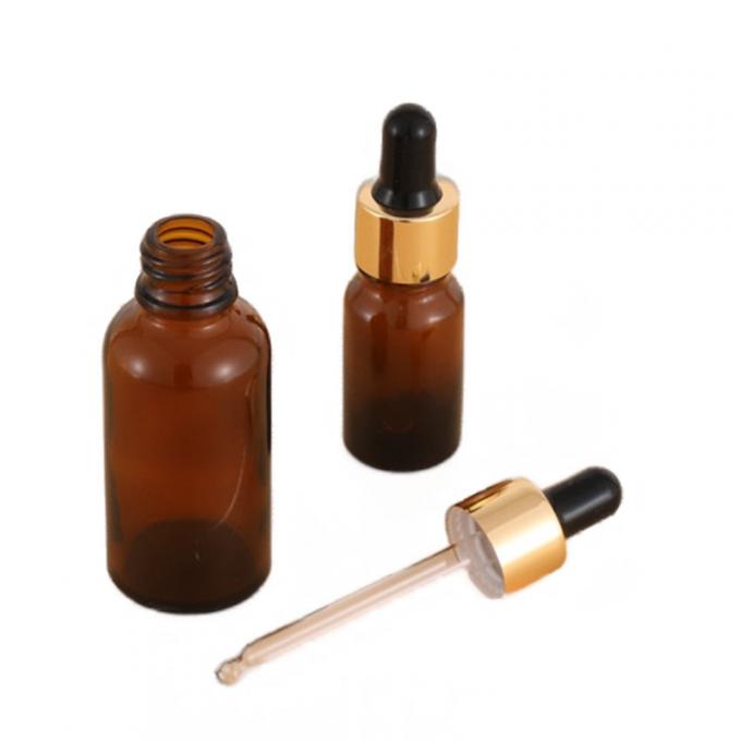 100ml Transparent Glass Foundation Bottle Round Dropper Cap Cosmetic Packaging With Free Sample 2