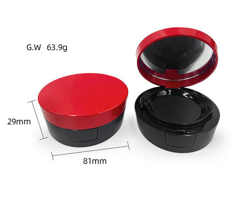 Portable 15g Snap Closure Compact Powder Case for Makeup Skin Care and Packing Items